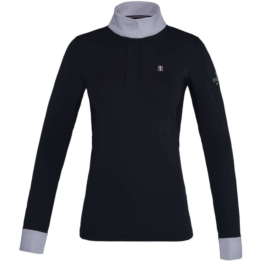 Kingsland Wedstrijdshirt Classic Lange Mouw Dames Navy