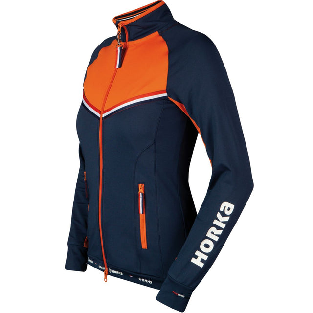 KNHS Vest Fan NL Blauw/Oranje