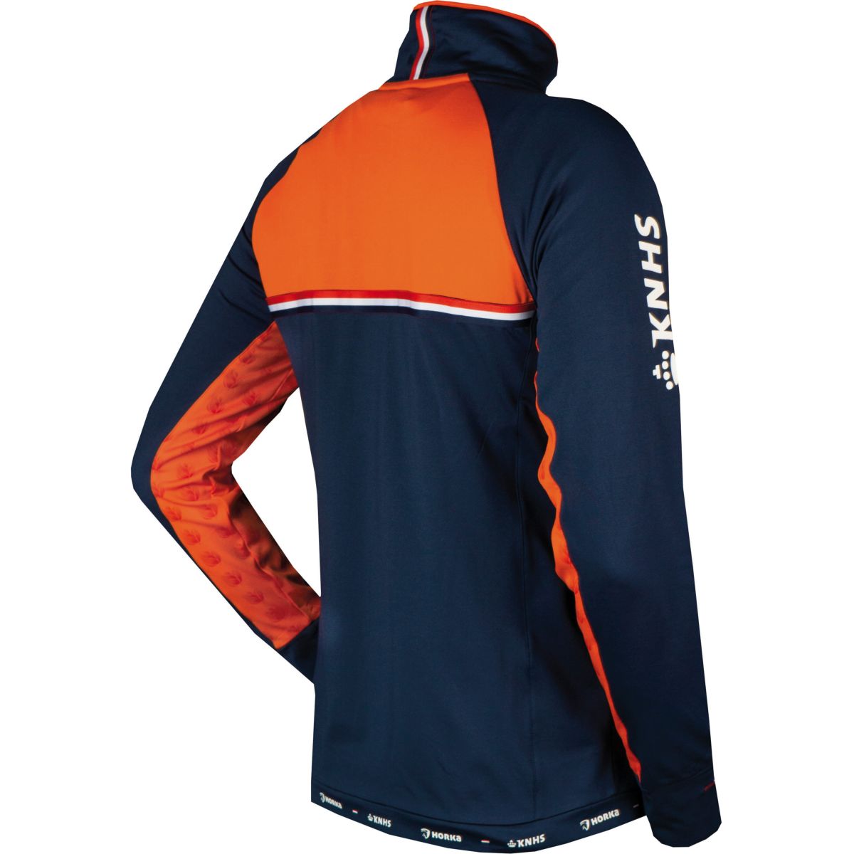 KNHS Vest Fan NL Heren Blauw/Oranje