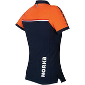 KNHS Poloshirt Fan NL Junior Blauw/Oranje