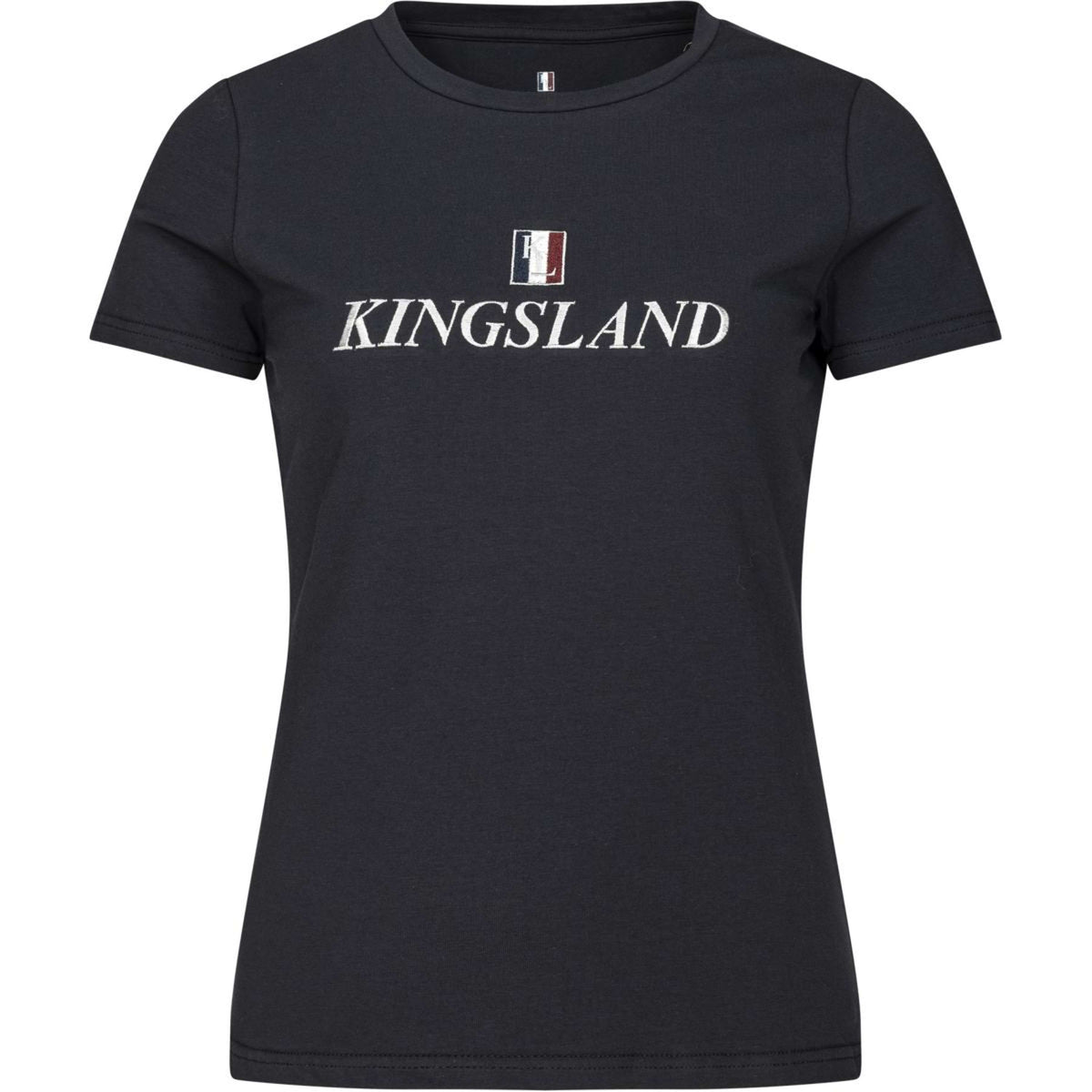 Kingsland Shirt Classic Korte Mouwen Dames Navy