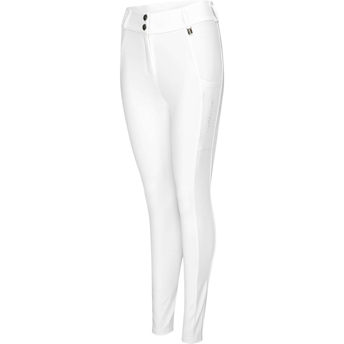 Kingsland Rijbroek Kaya F-Tec 6 Full Grip Dames White