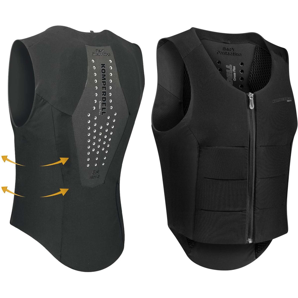 Komperdell Rugprotector Flexfit Regular New Zwart