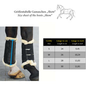 Kavalkade Dressage Boots Show Synthetisch Bont Wit