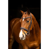 LeMieux Hoofdstel Arika Dressage Bruin/Zilver