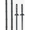 LeMieux Teugels Arika Soft Rubber with Stopper Zwart/Zilver
