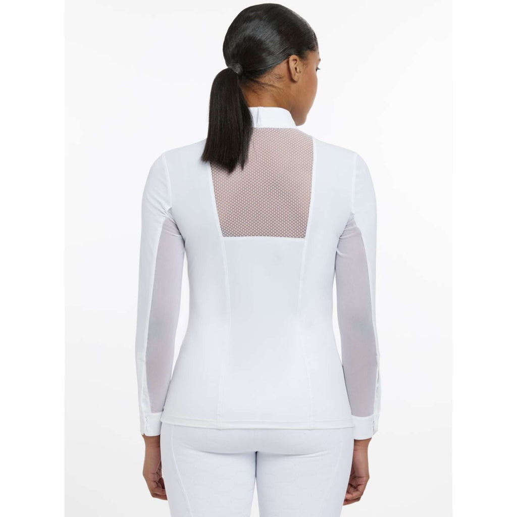 LeMieux Wedstrijdshirt Camille Lange Mouwen Wit
