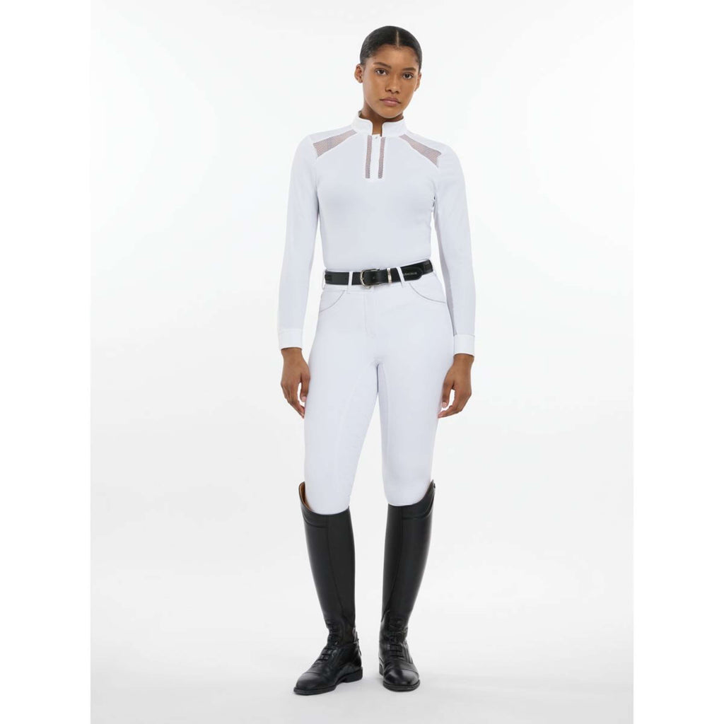 LeMieux Wedstrijdshirt Camille Lange Mouwen Wit