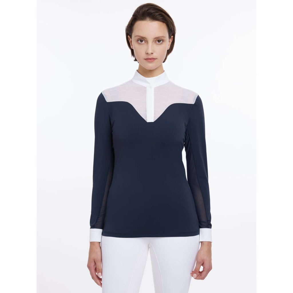LeMieux Wedstrijdshirt Emily Lange Mouwen SS25 Navy