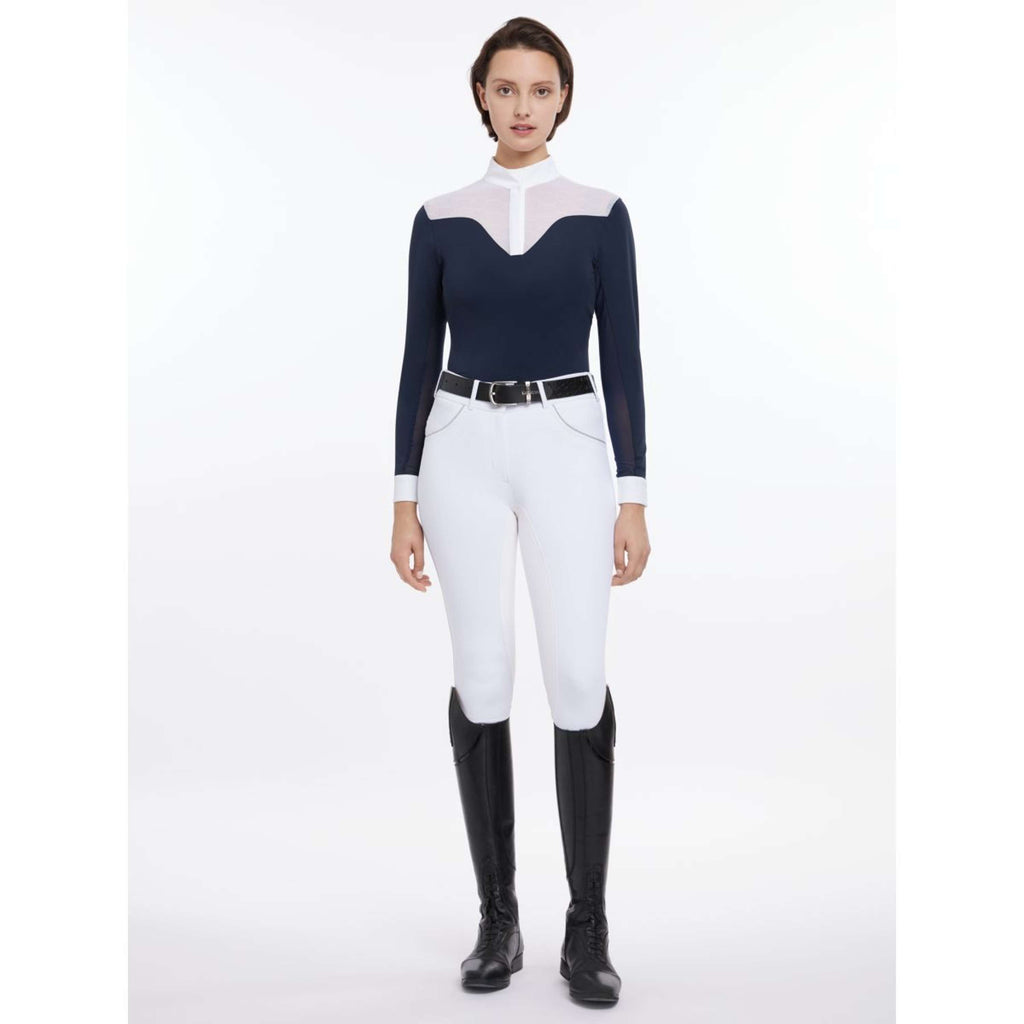 LeMieux Wedstrijdshirt Emily Lange Mouwen SS25 Navy