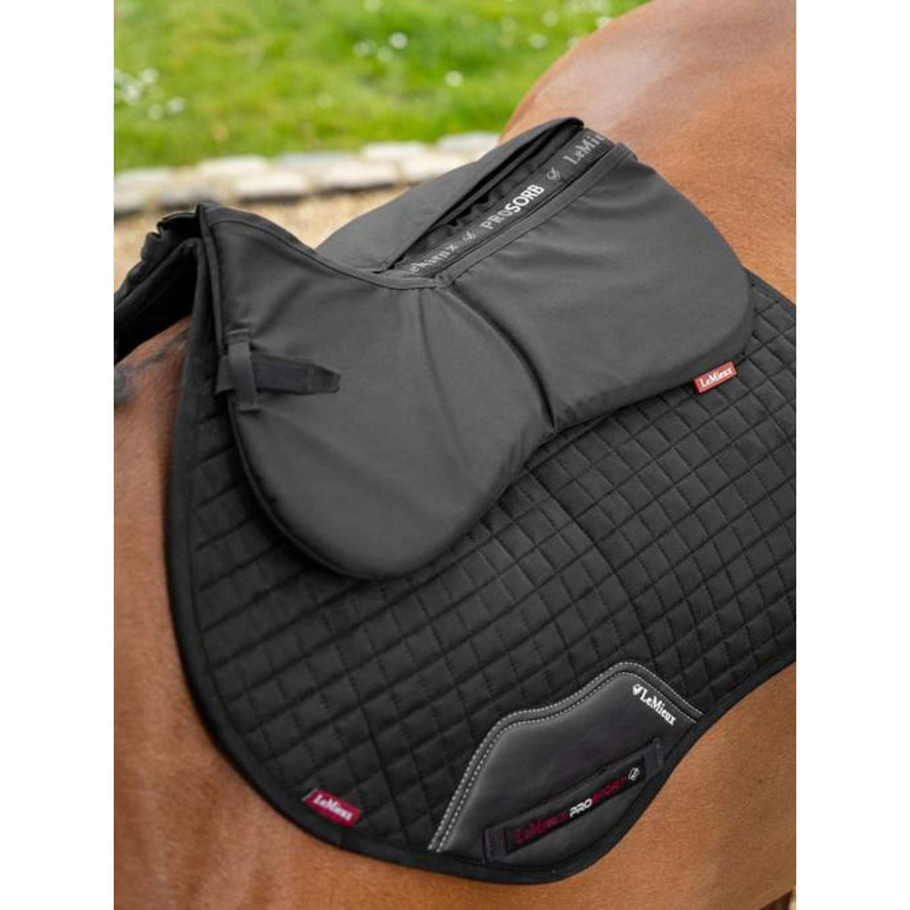 LeMieux Zadelonderlegger Prosorb 2 Pocket Zwart