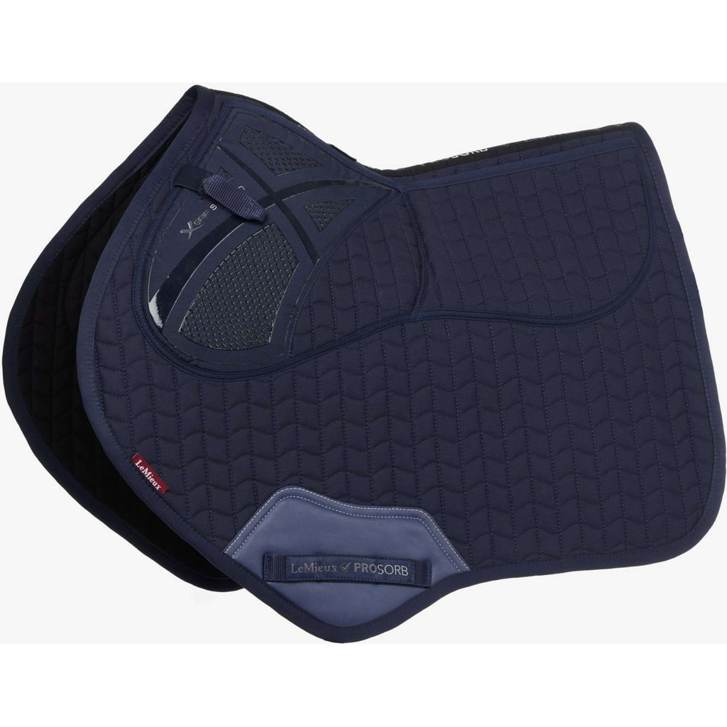 LeMieux Zadeldekje Prosorb Plain 2 Pocket CC Navy