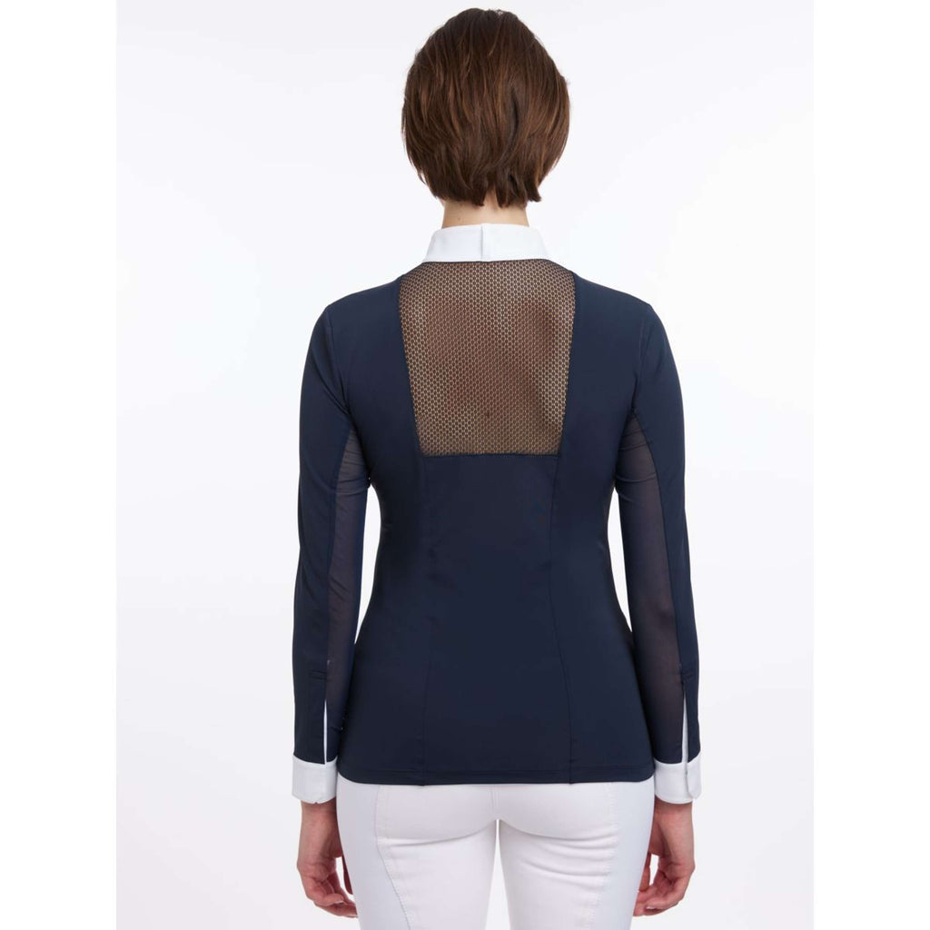 LeMieux Wedstrijdshirt Camille Lange Mouwen Navy