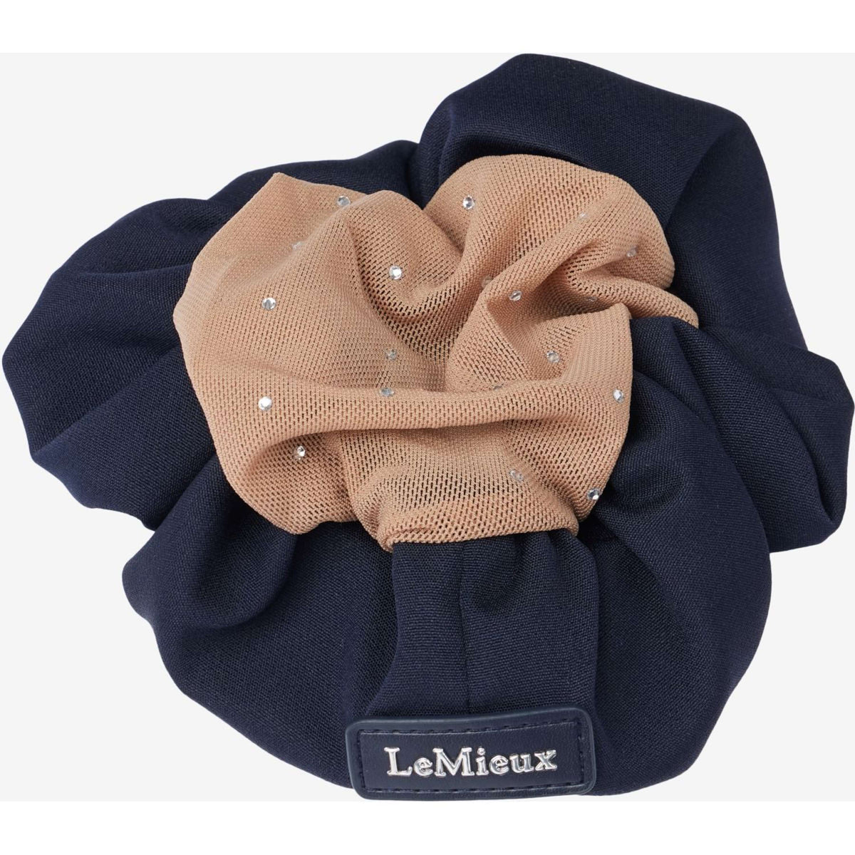 LeMieux Haarnetje Scrunchie Navy/Blond