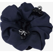 LeMieux Haarnetje Scrunchie Navy/Zwart