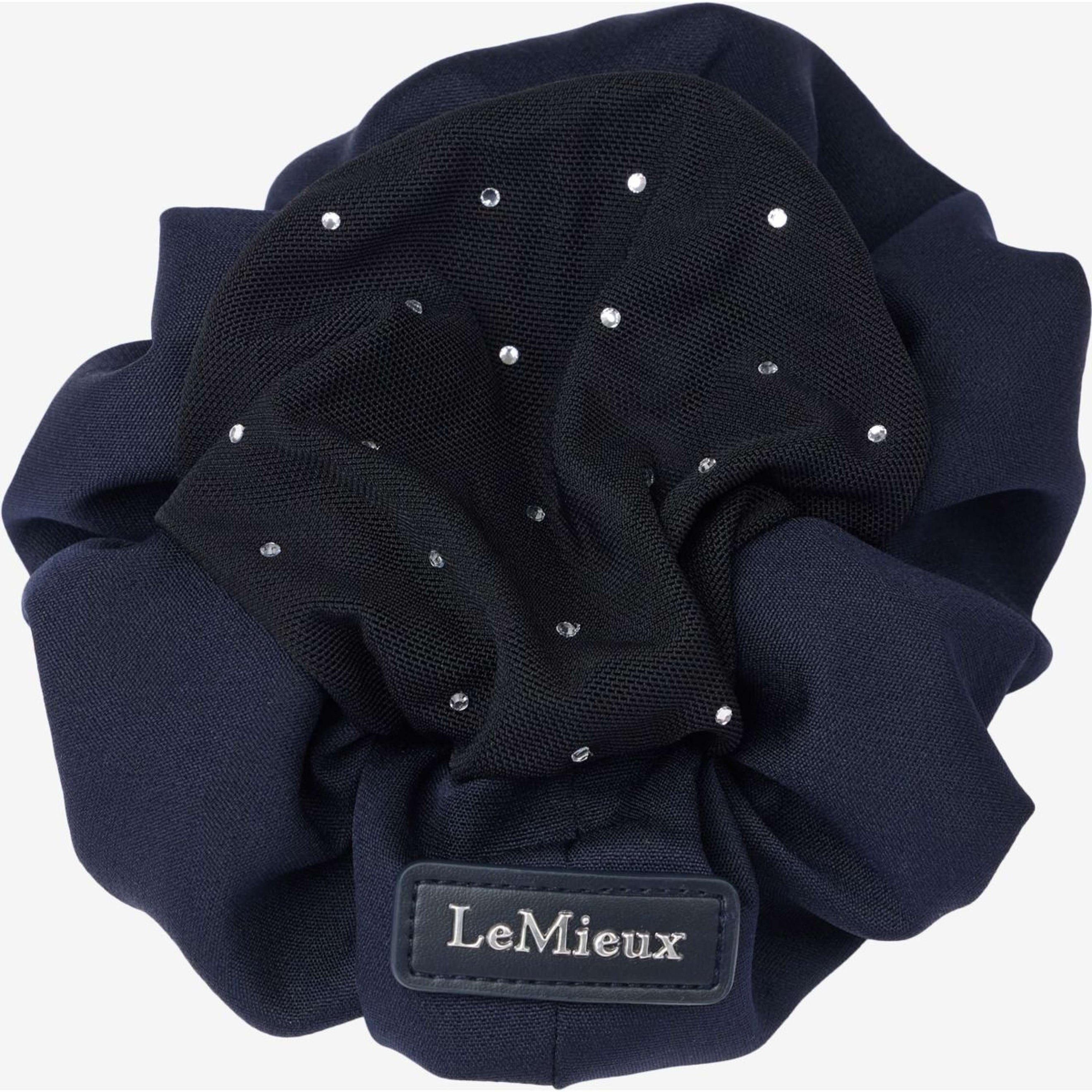 LeMieux Haarnetje Scrunchie Navy/Zwart