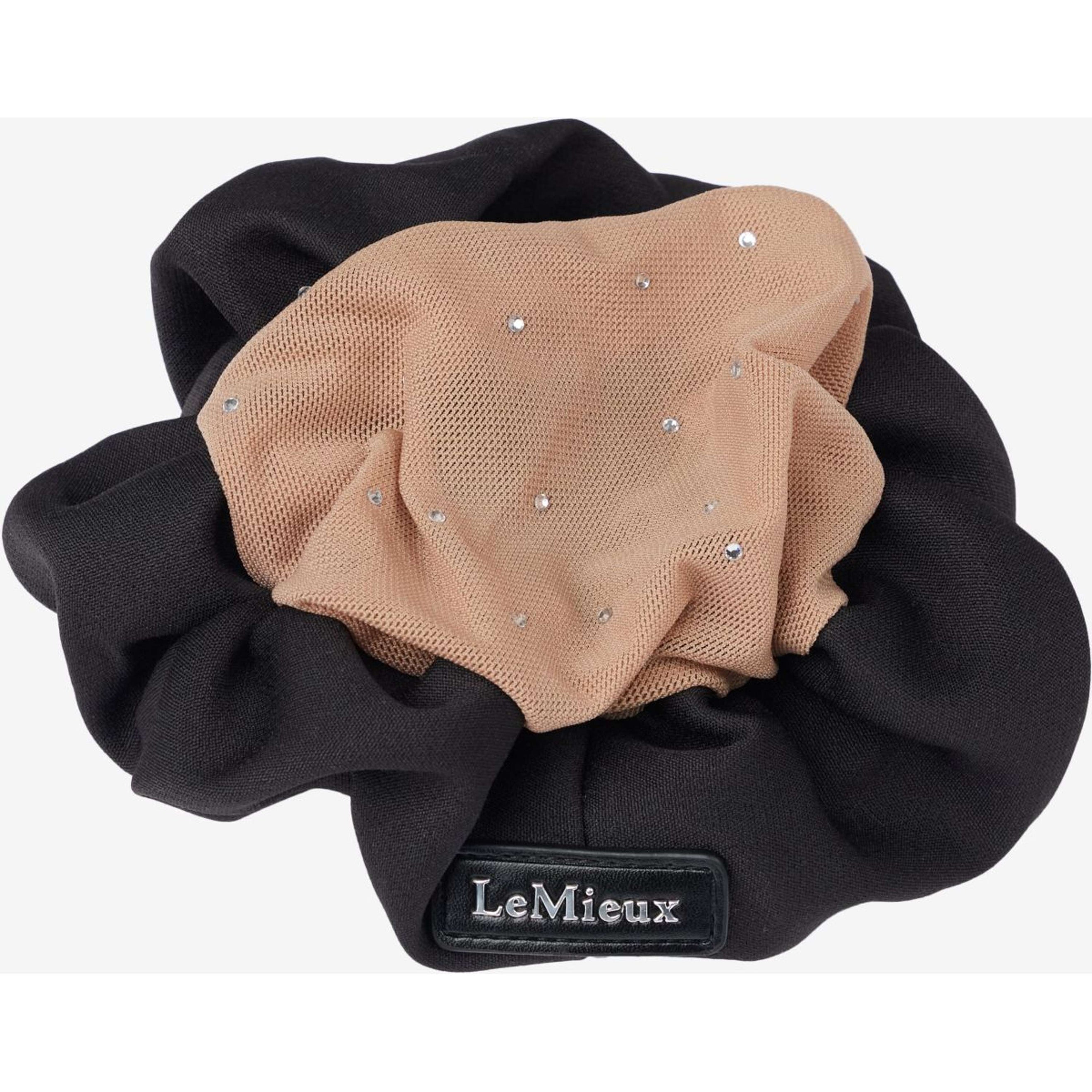 LeMieux Haarnetje Scrunchie Zwart/Blond LeMieux Haarnetje Scrunchie Zwart/Blond