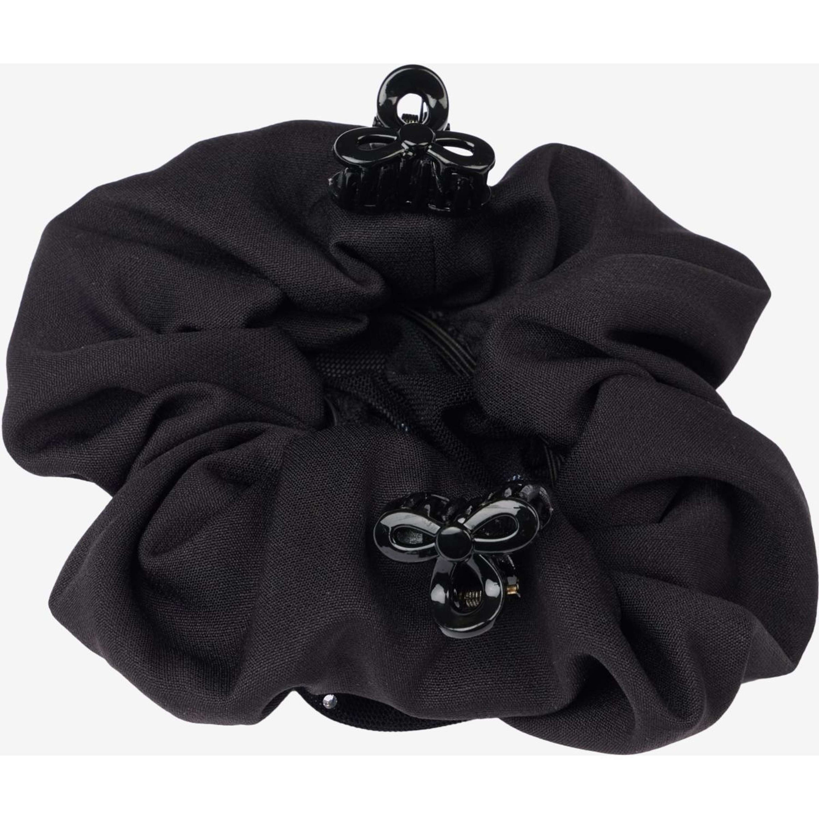 LeMieux Haarnetje Scrunchie Zwart/Zwart