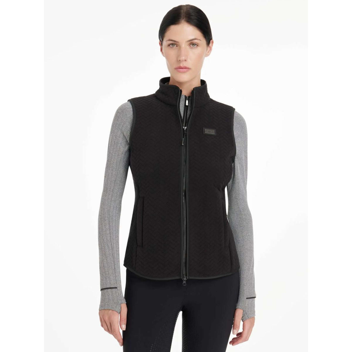 LeMieux Bodywarmer Aspen Fleece Zwart