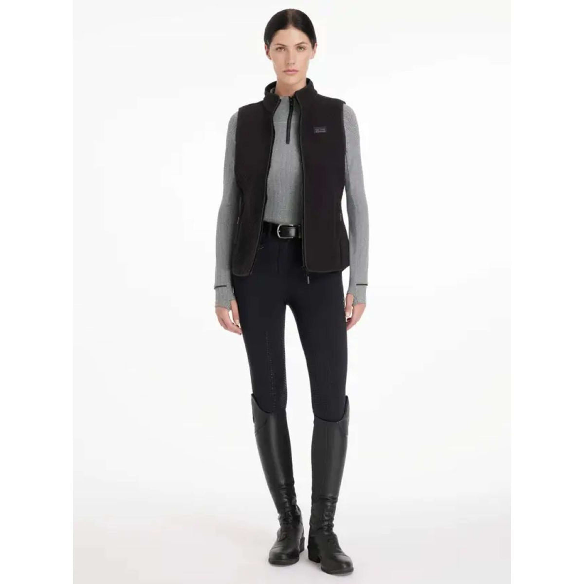 LeMieux Bodywarmer Aspen Fleece Zwart
