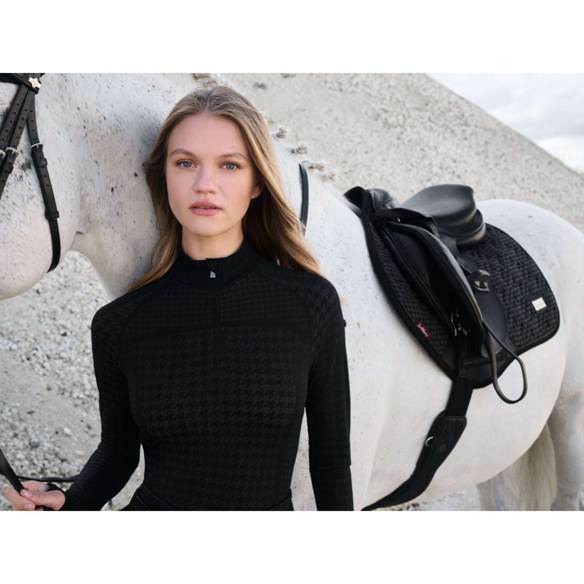 LeMieux Baselayer Aspen Houndstooth