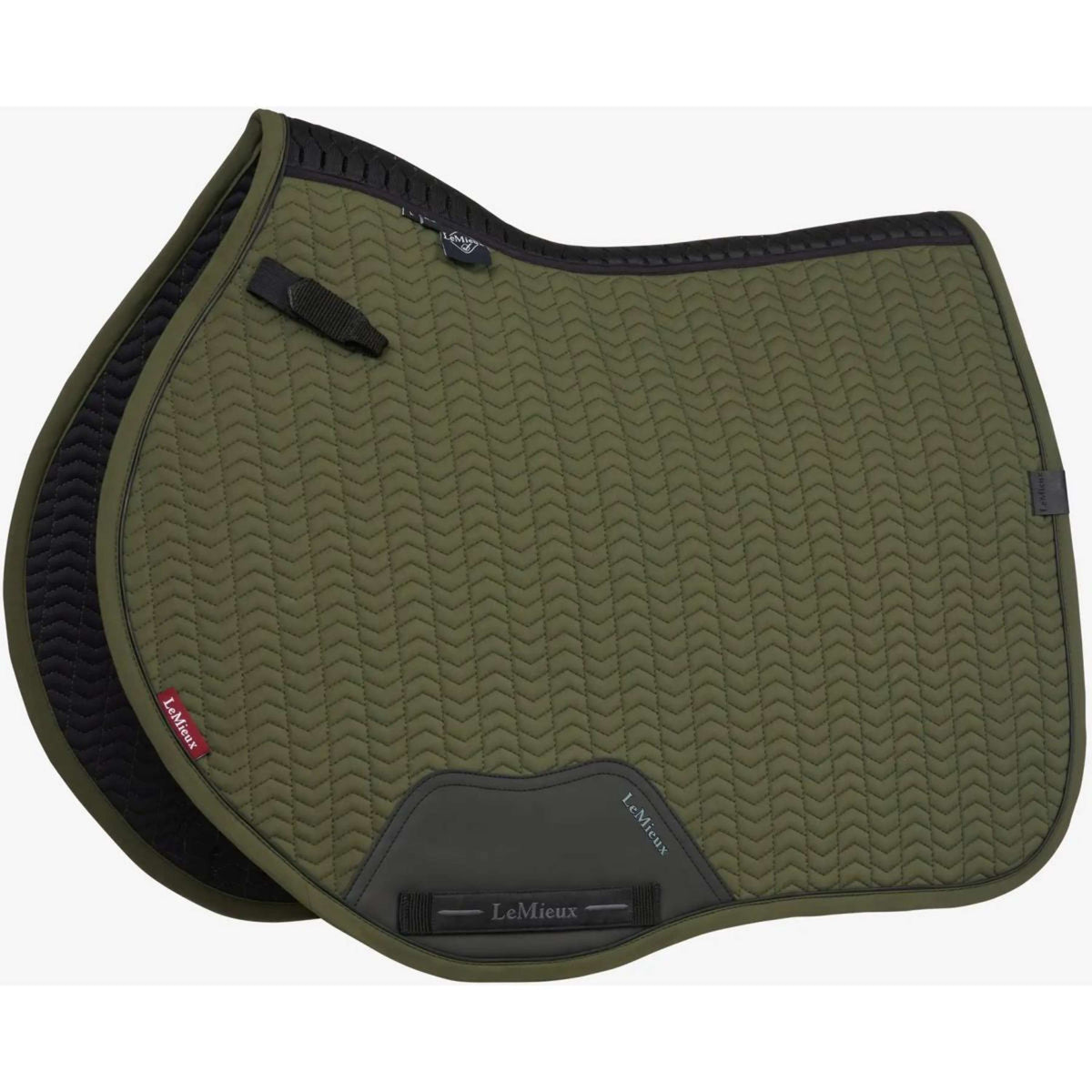 LeMieux Zadeldekje Essence Springen Pine Green