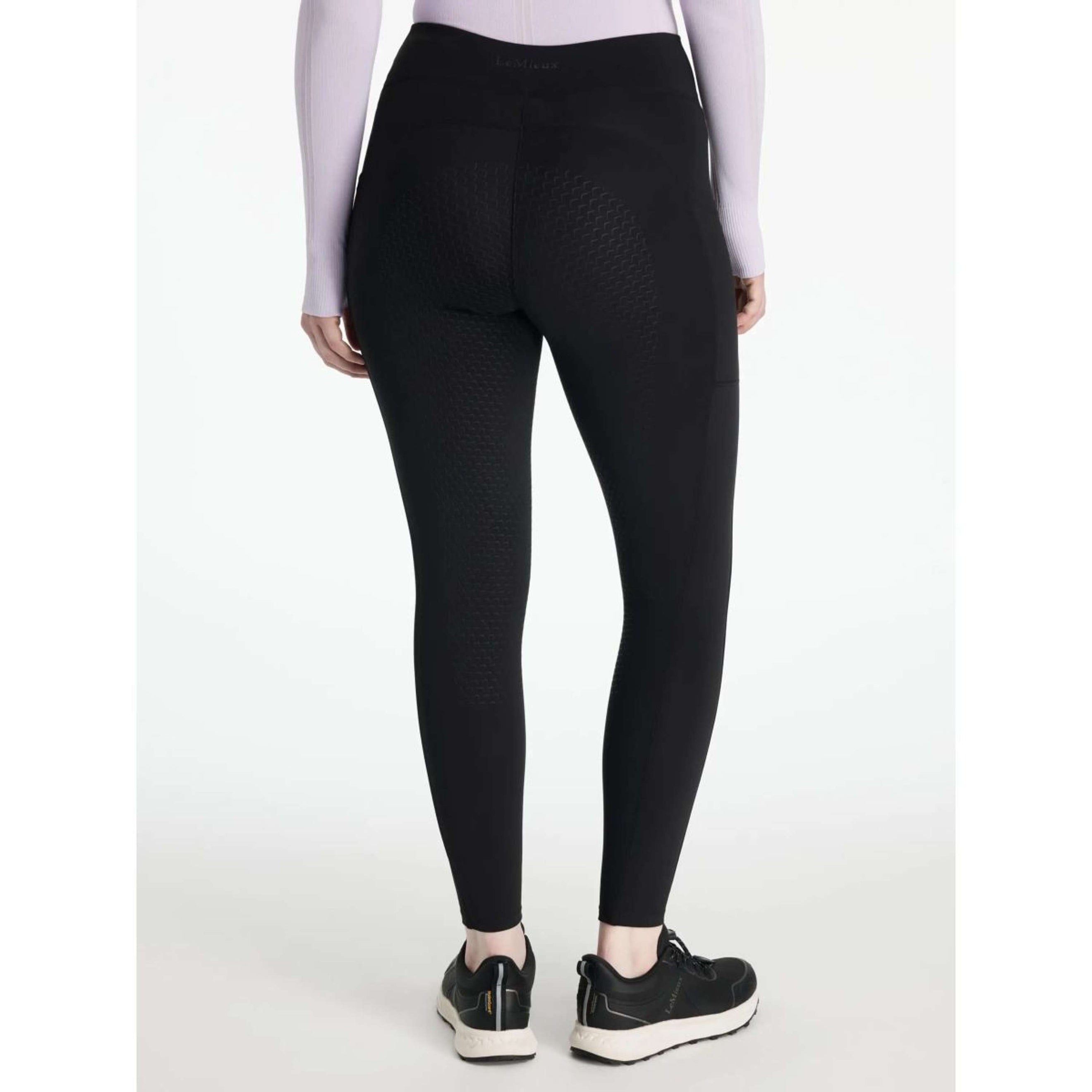 LeMieux Rijlegging Natalie Full Grip Zwart LeMieux Rijlegging Natalie Full Grip Zwart