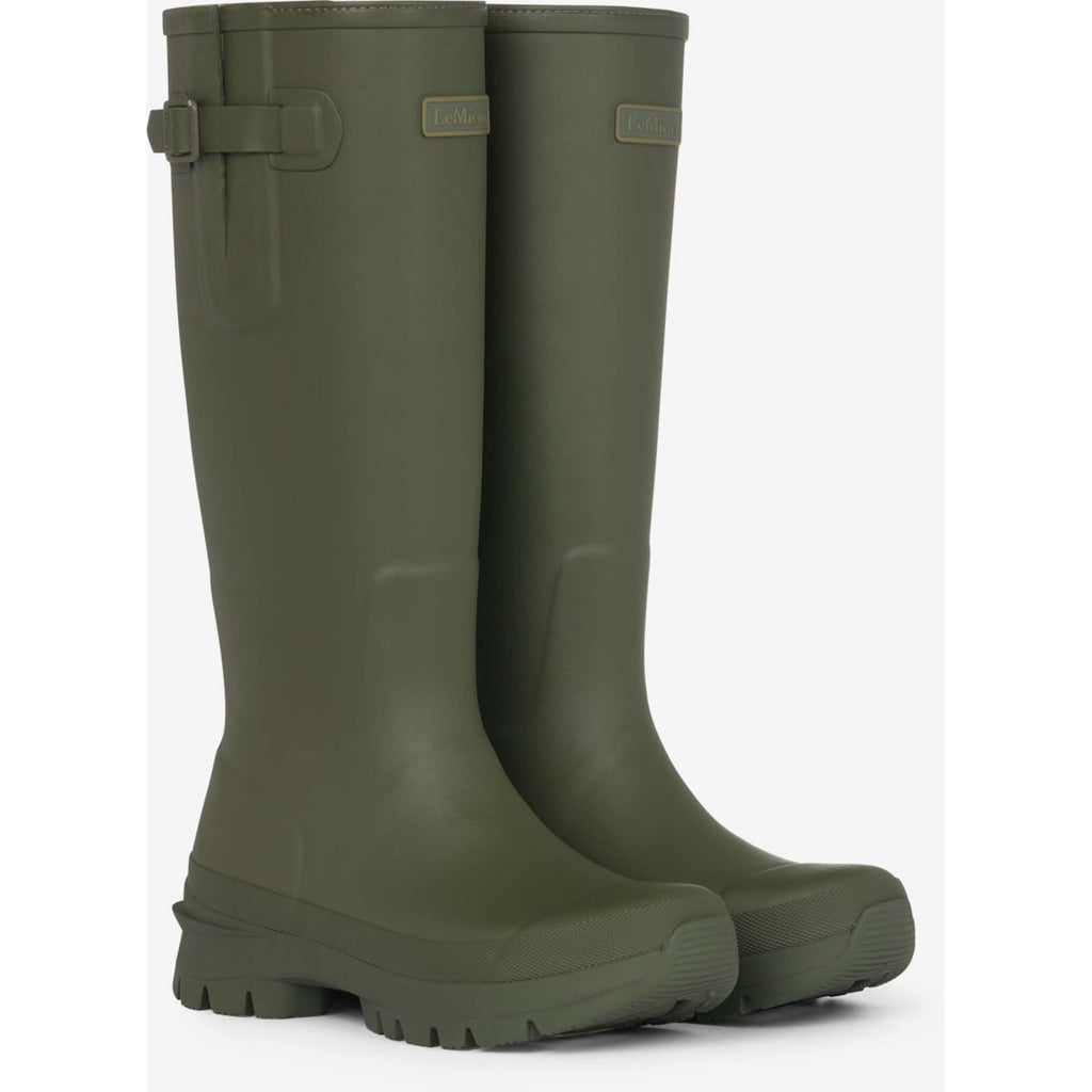 LeMieux Regenlaarzen Bramshaw Wellington Olive