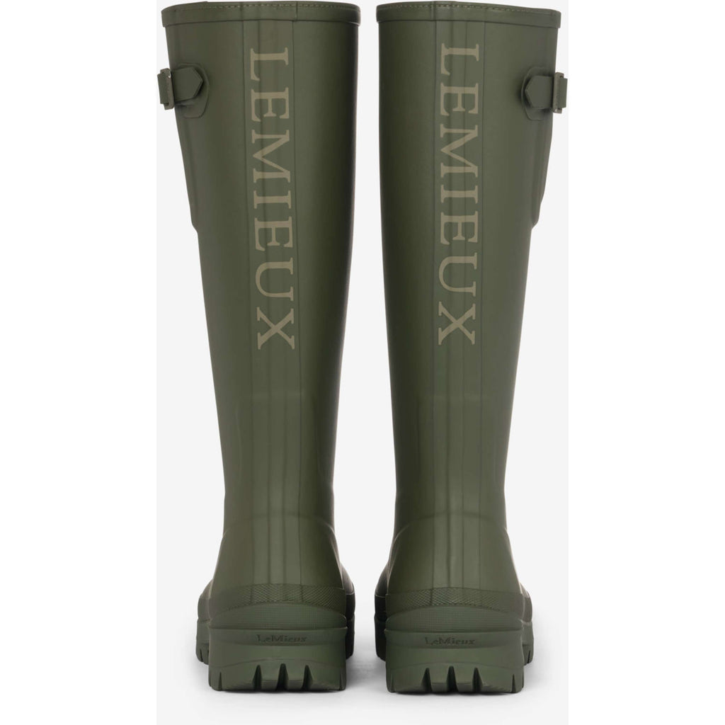 LeMieux Regenlaarzen Bramshaw Wellington Olive