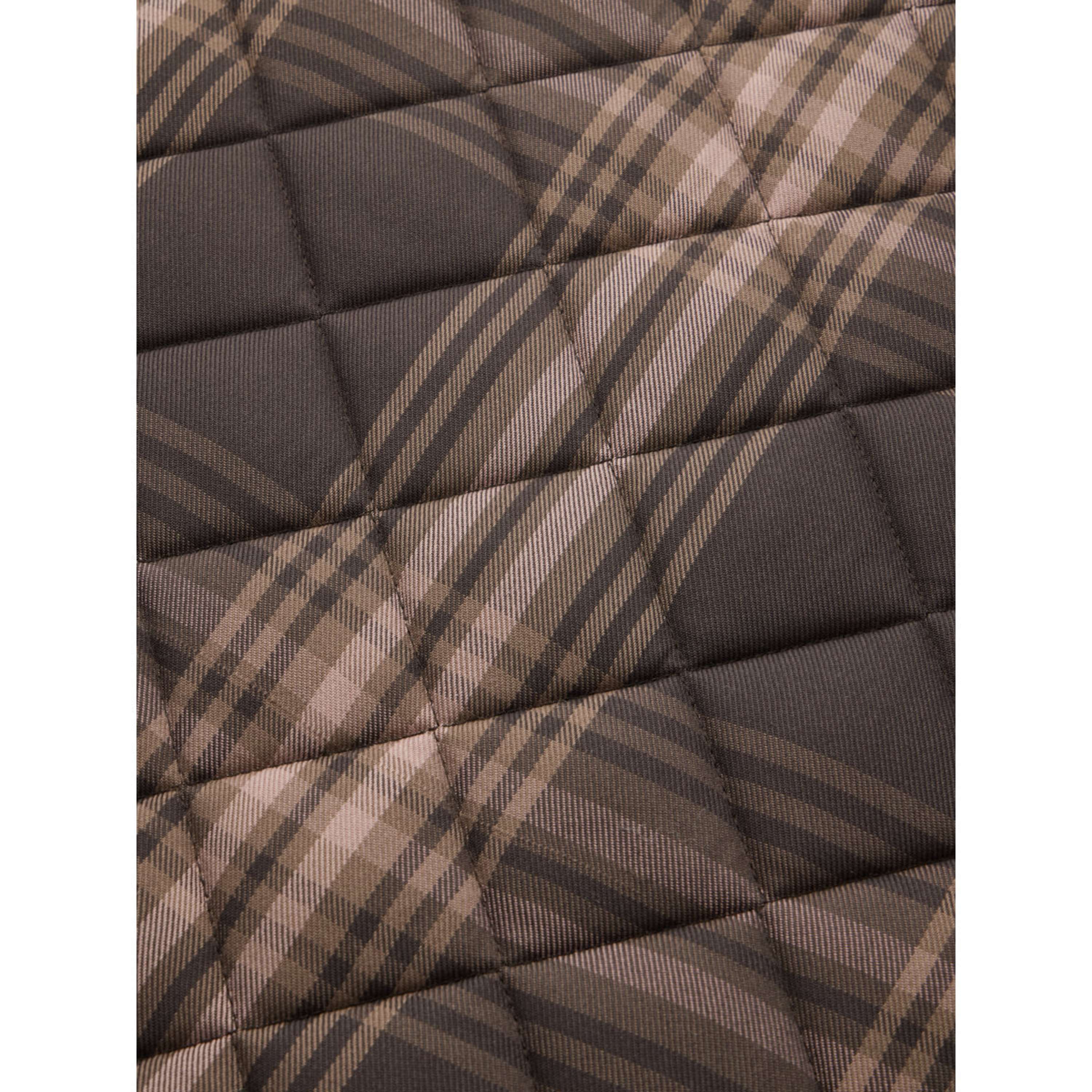 LeMieux Zadeldekje Heritage Check Square Dressuur Cocoa