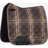 LeMieux Zadeldekje Heritage Check Square Dressuur Cocoa