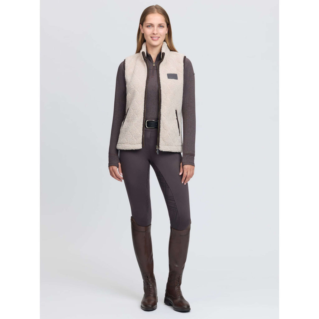 LeMieux Bodywarmer Heritage Borg Stone