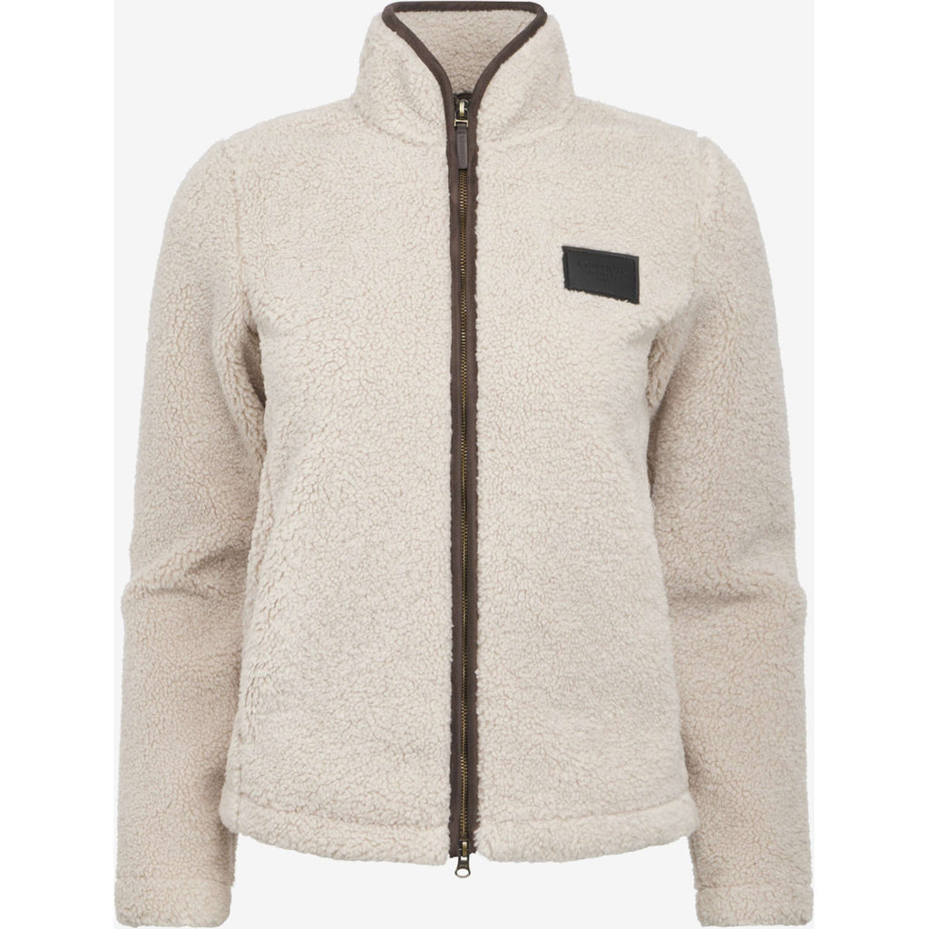 LeMieux Vest Heritage Borg Zip Through Stone