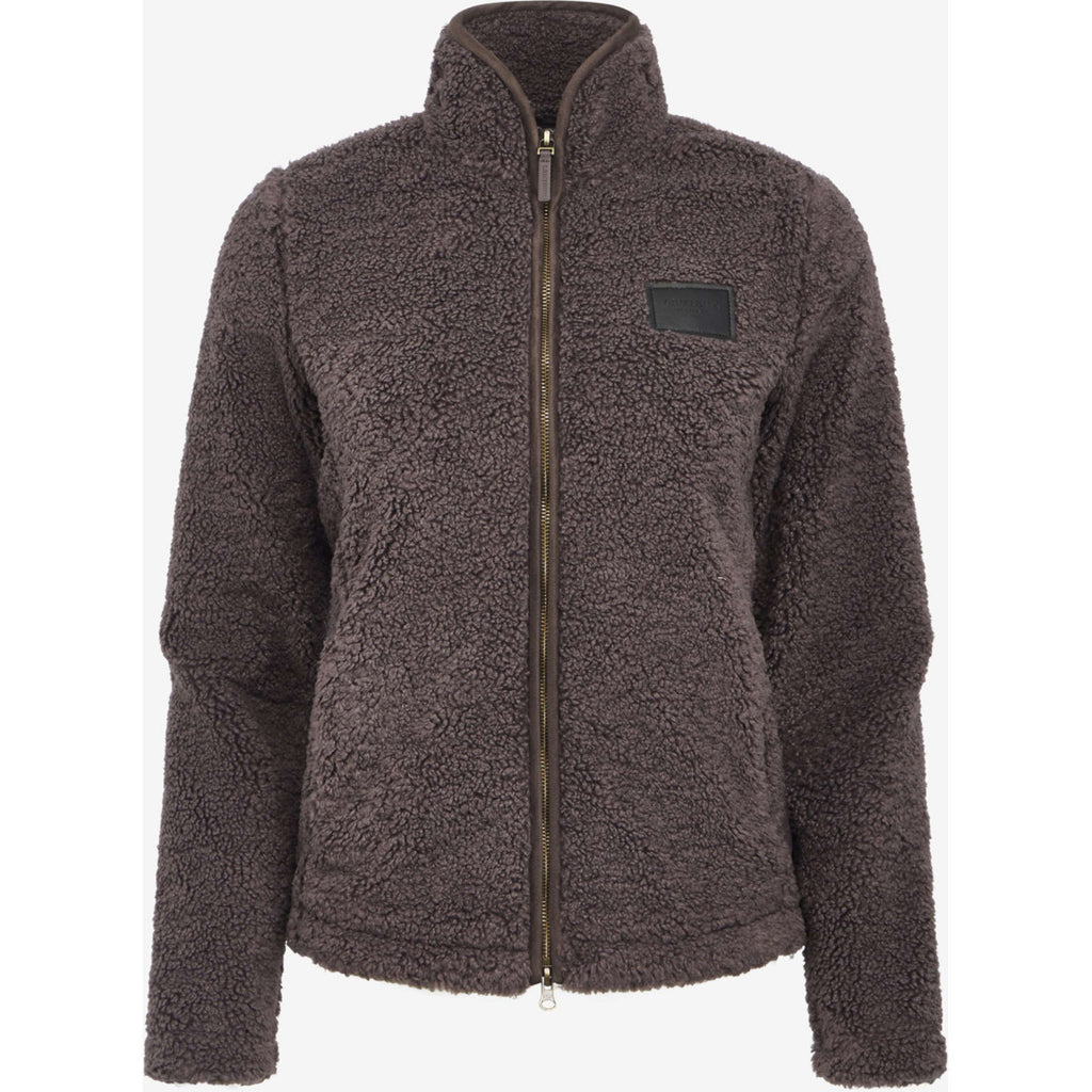 LeMieux Vest Heritage Borg Zip Through Cocoa