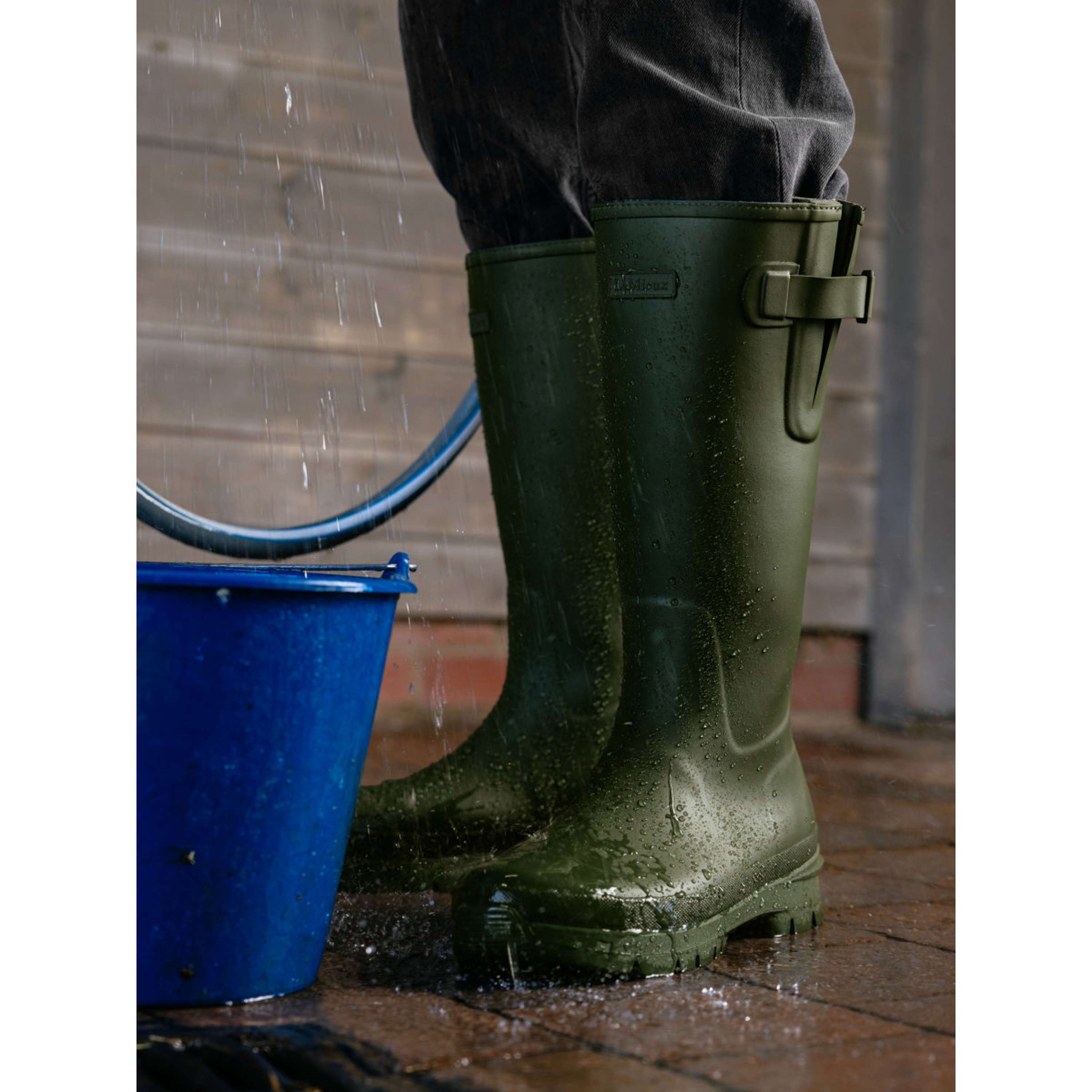 LeMieux Outdoorlaarzen Bramshaw Wellington Heren Olive