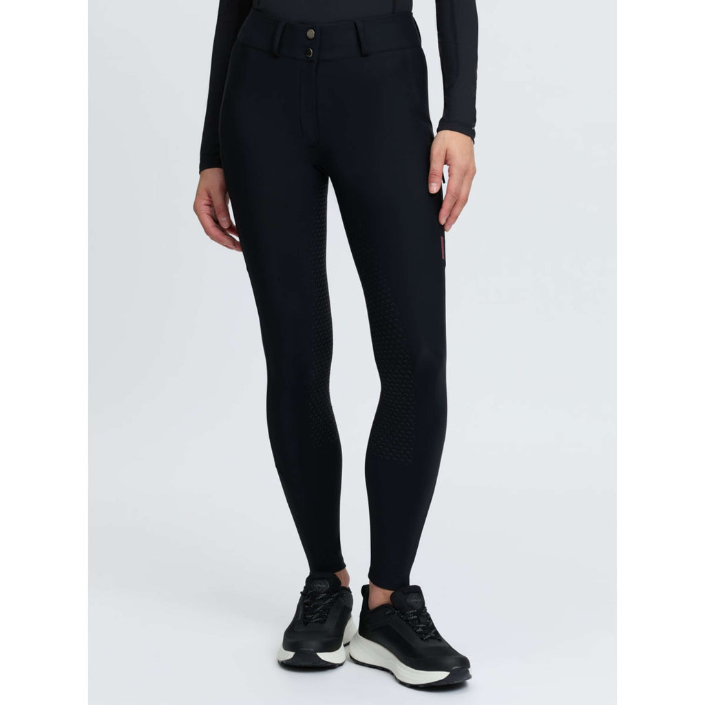 LeMieux Rijbroek Stormwear Kniegrip Black
