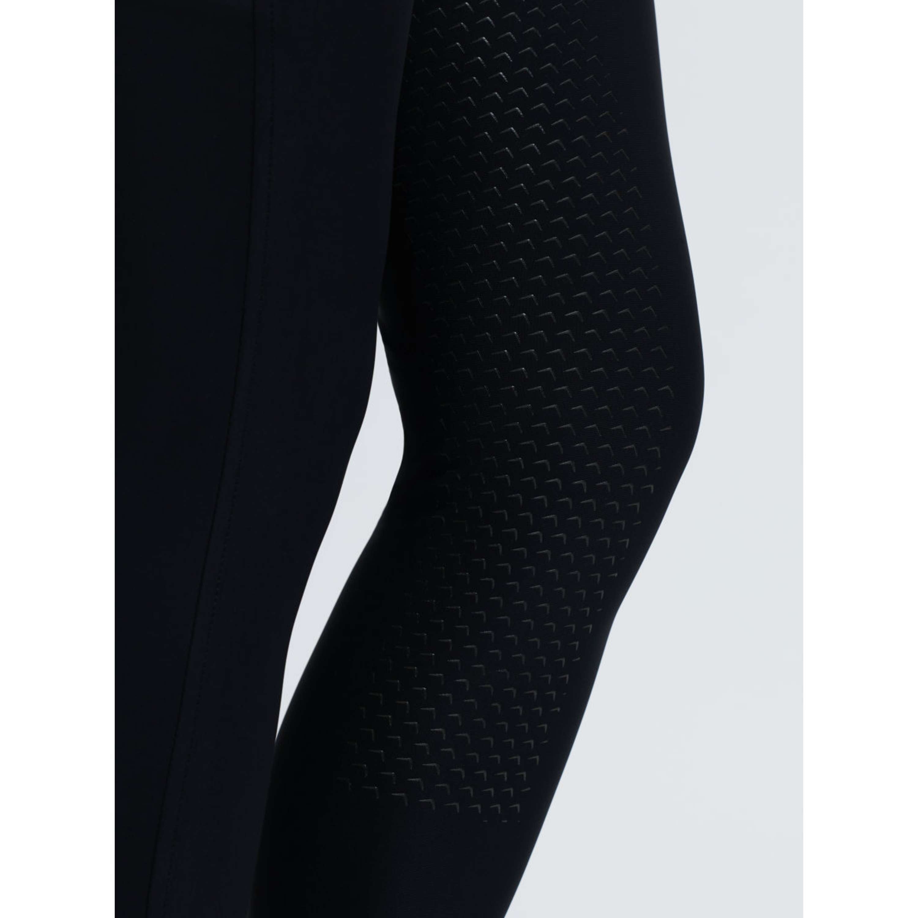 LeMieux Rijbroek Stormwear Kniegrip Black