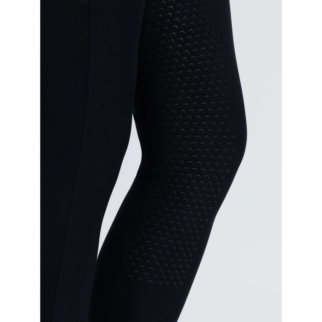 LeMieux Rijbroek Stormwear Kniegrip Black