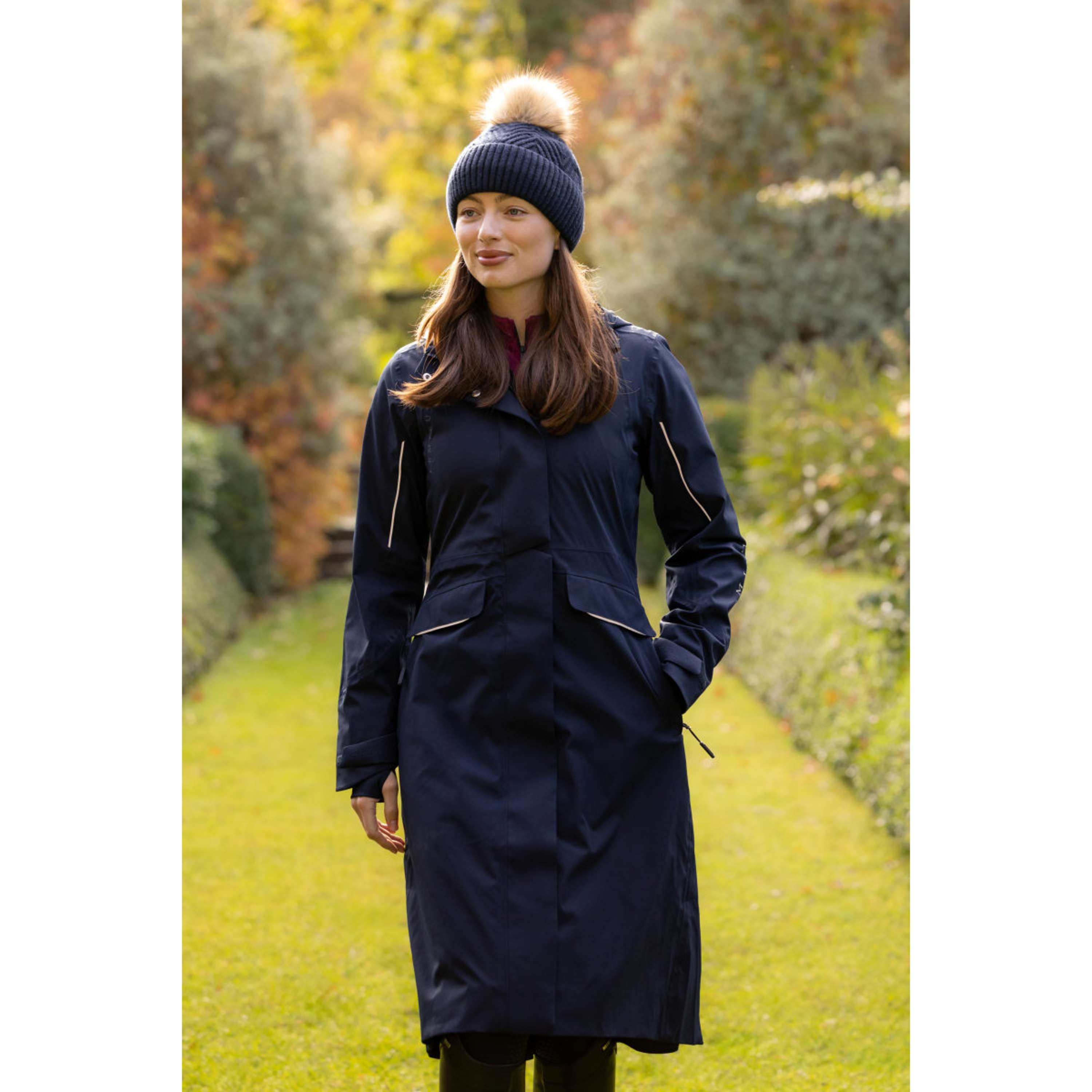 LeMieux Lange Jas Stormwear Performance Riding Navy