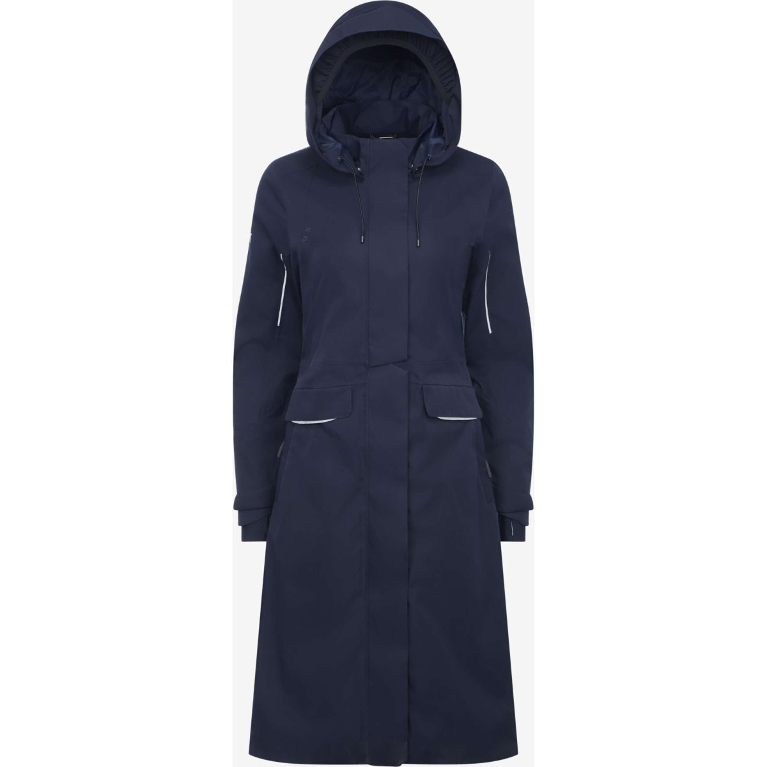 LeMieux Lange Jas Stormwear Performance Riding Navy