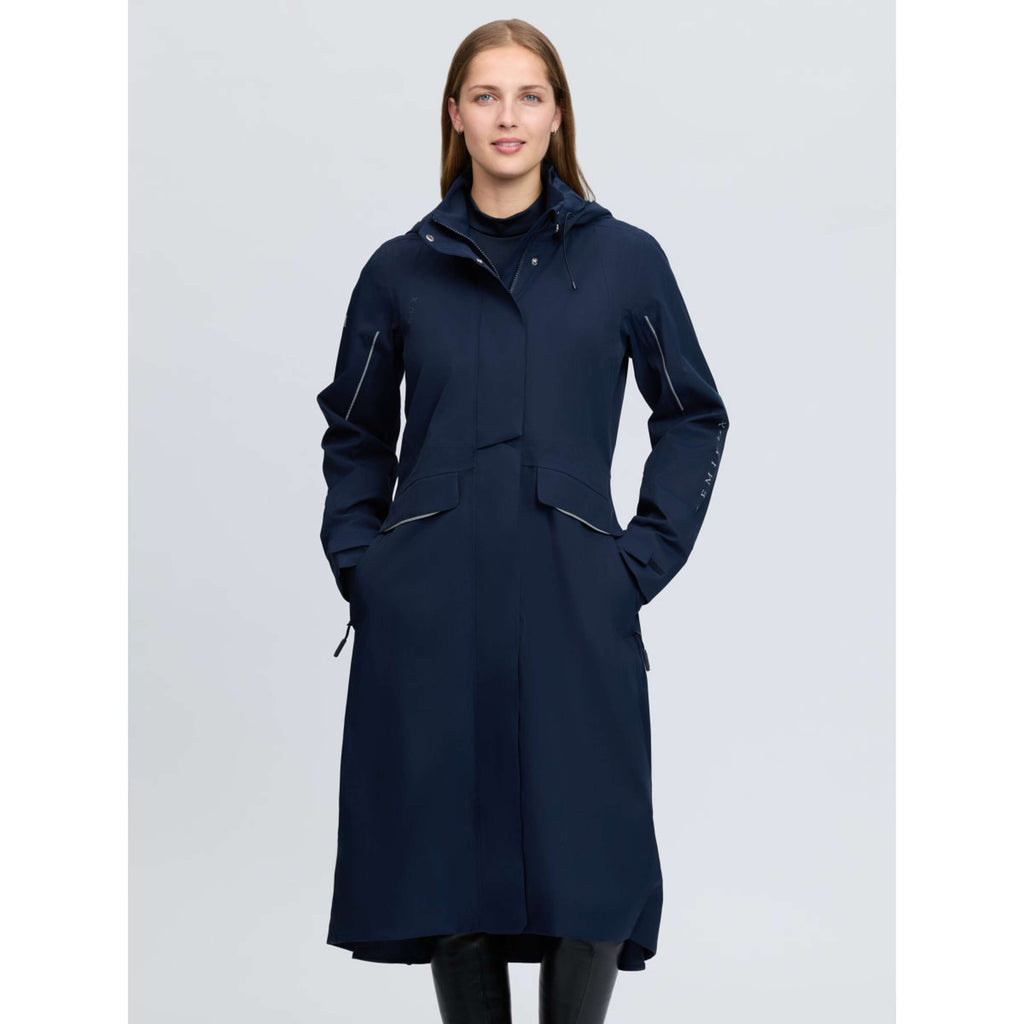 LeMieux Lange Jas Stormwear Performance Riding Navy