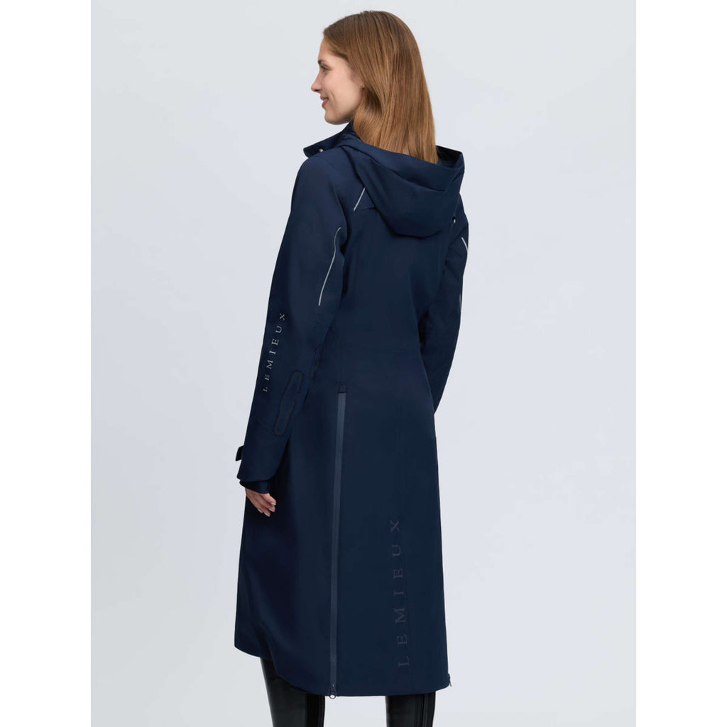LeMieux Lange Jas Stormwear Performance Riding Navy