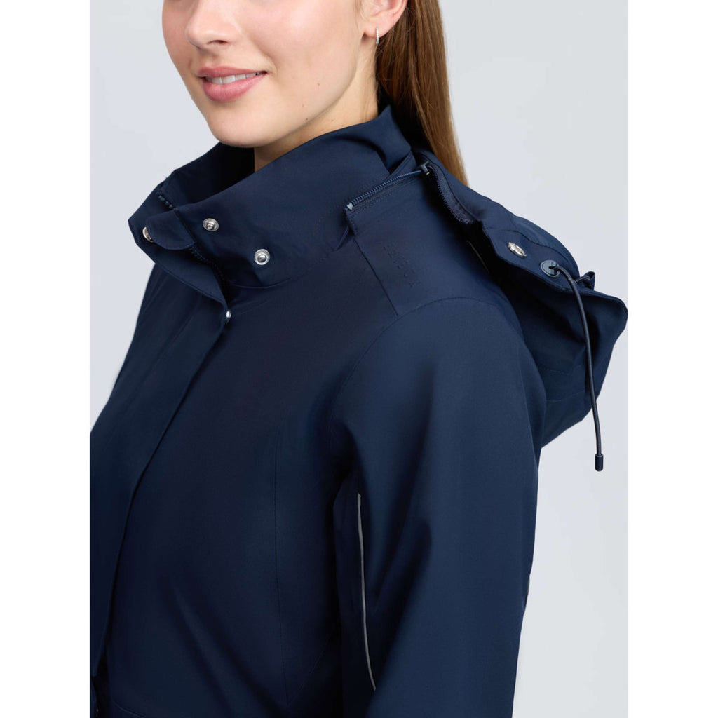 LeMieux Lange Jas Stormwear Performance Riding Navy
