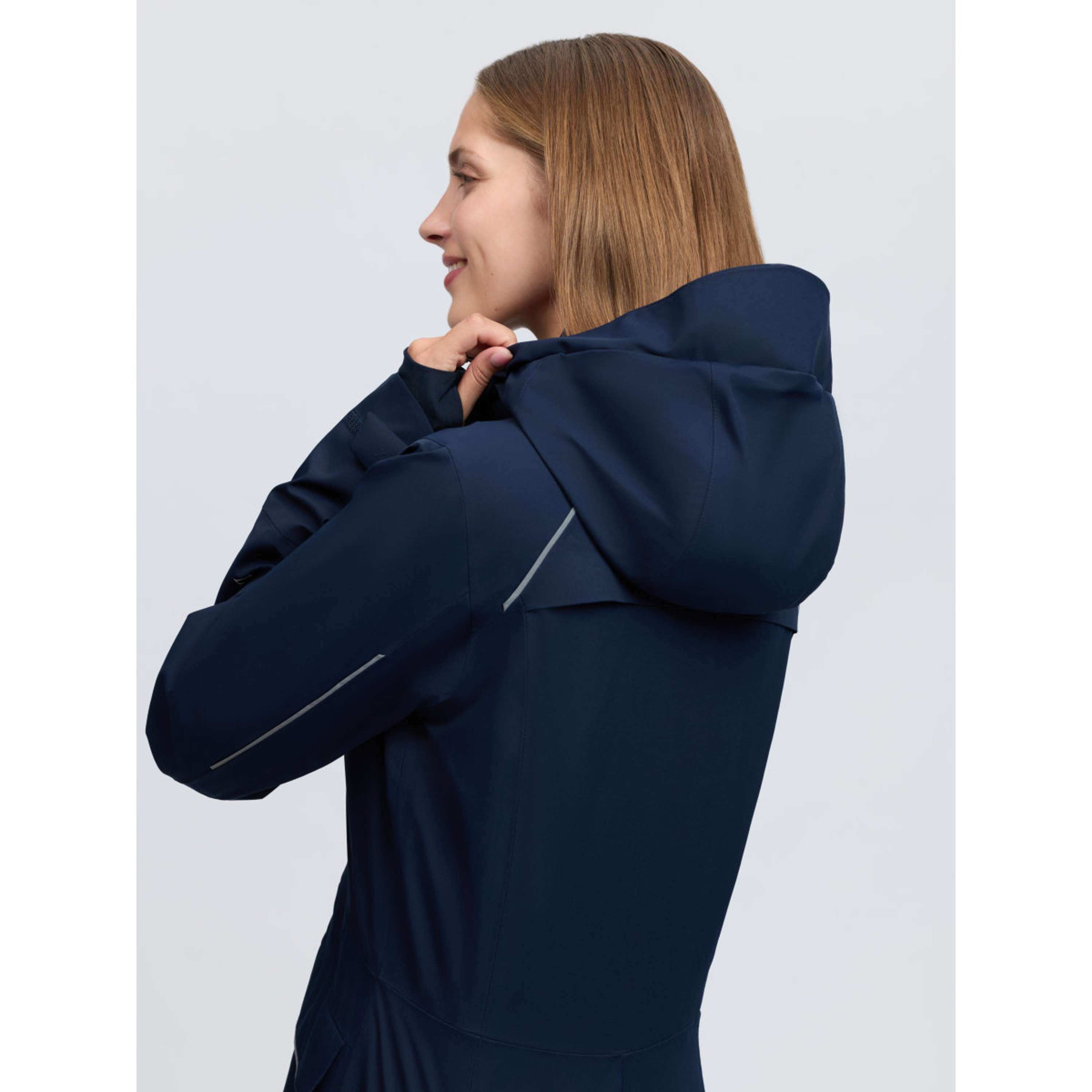 LeMieux Lange Jas Stormwear Performance Riding Navy