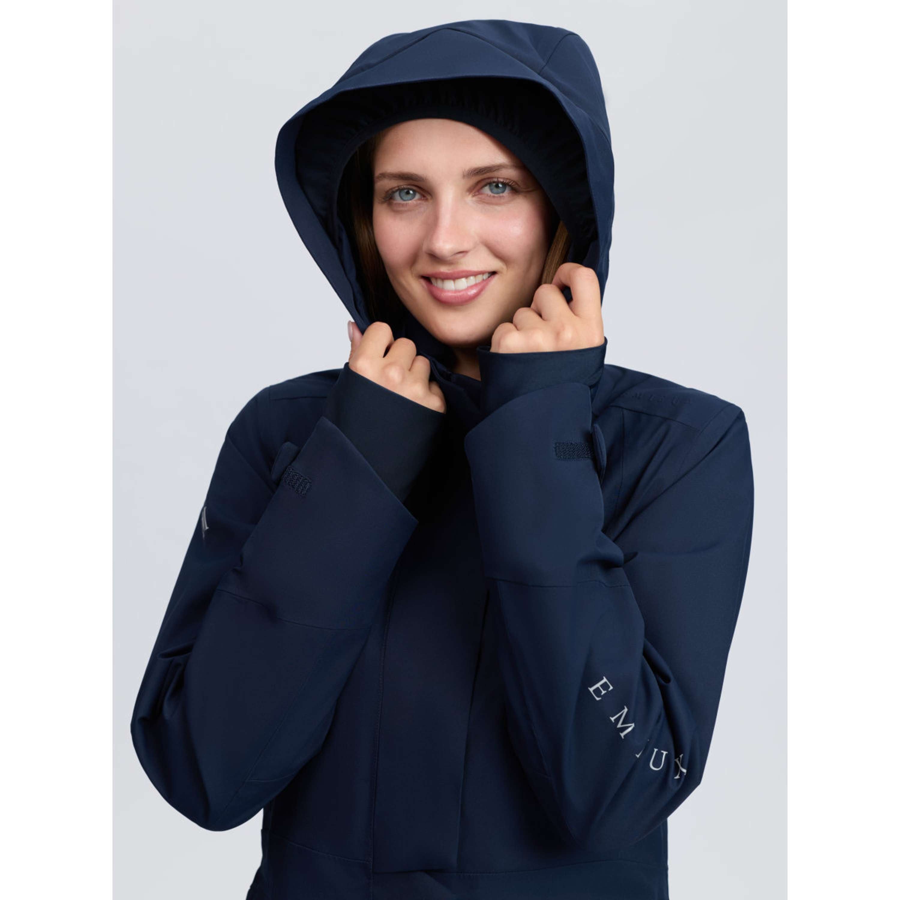 LeMieux Lange Jas Stormwear Performance Riding Navy