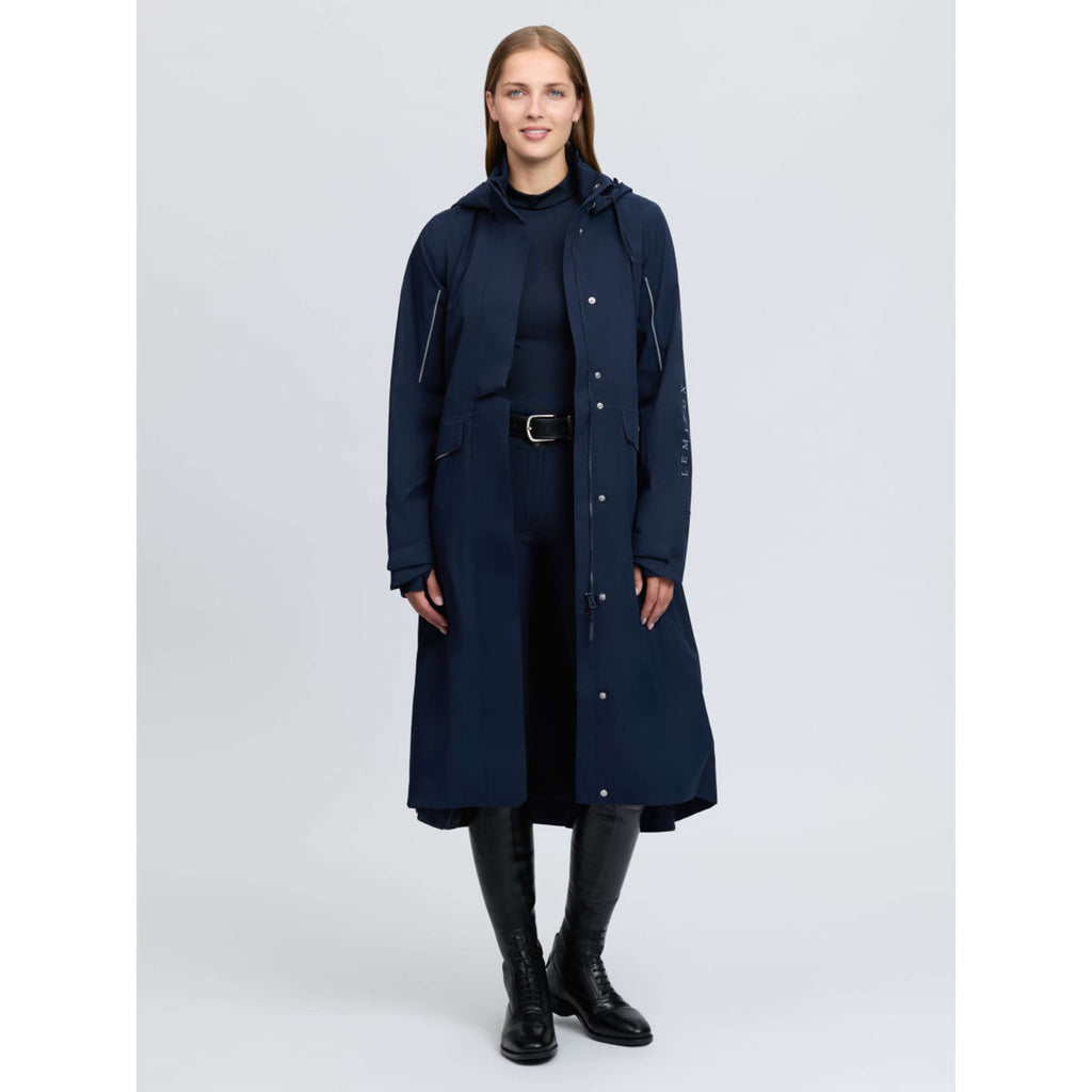 LeMieux Lange Jas Stormwear Performance Riding Navy