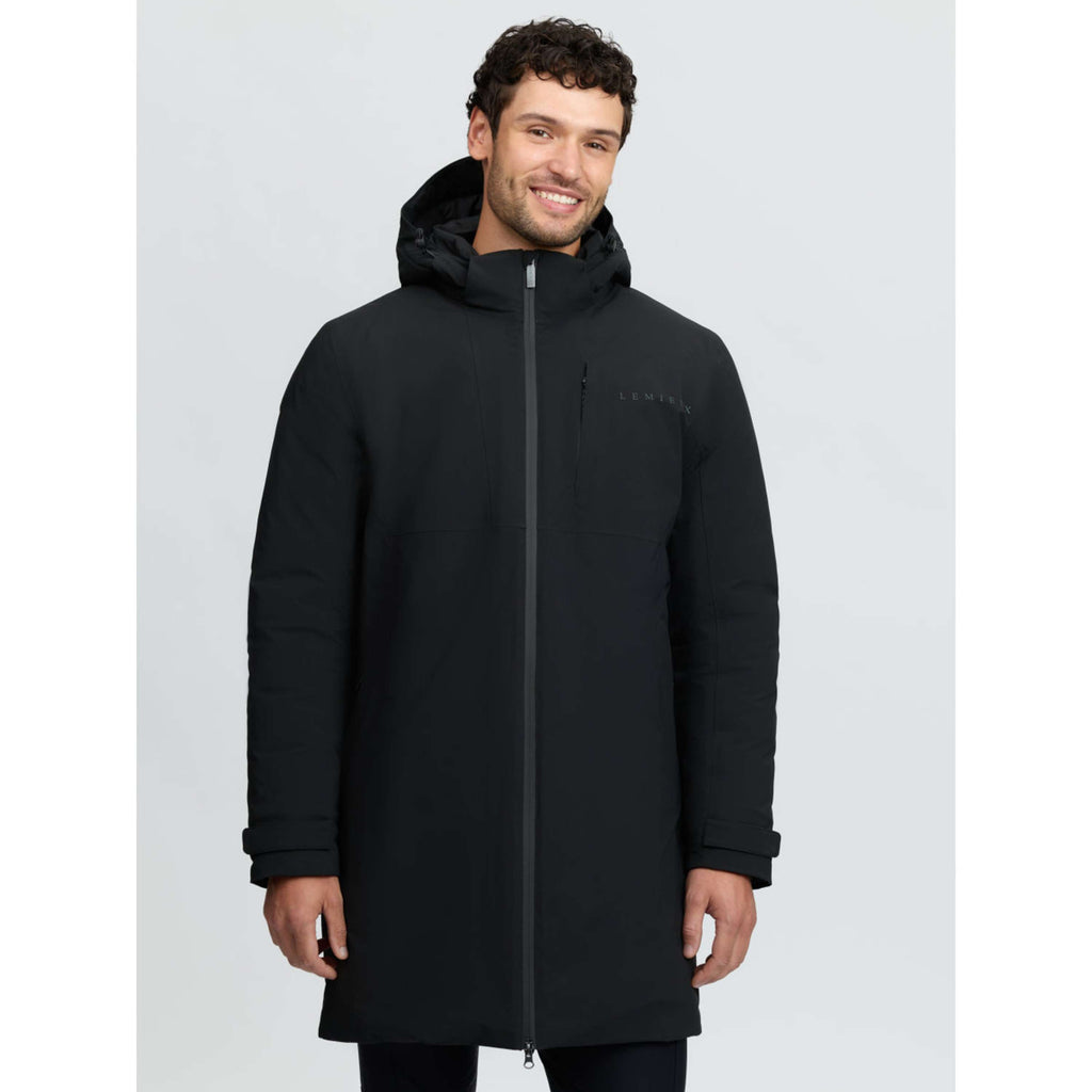LeMieux Lange Jas Waterproof Training Heren Black