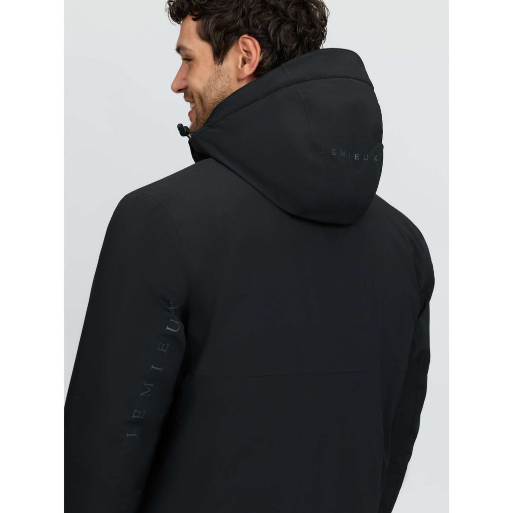 LeMieux Lange Jas Waterproof Training Heren Black