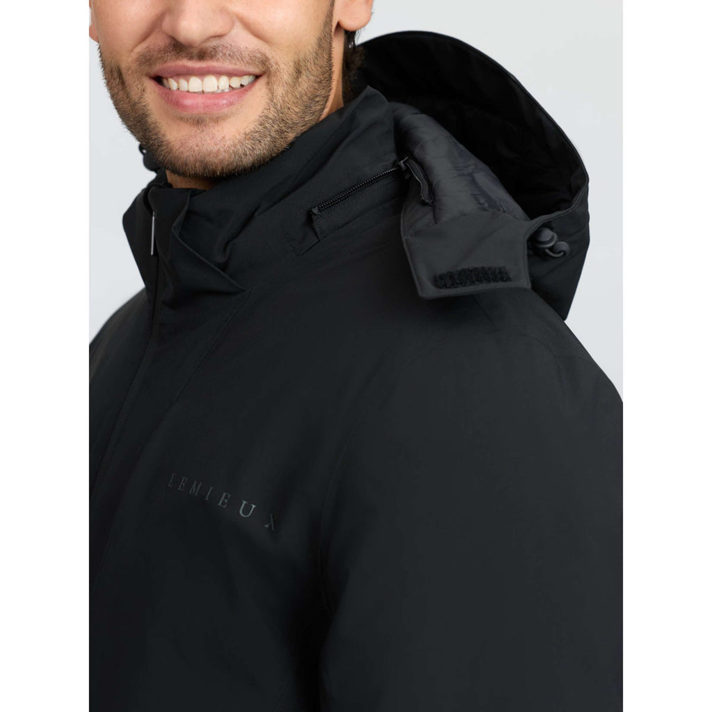 LeMieux Lange Jas Waterproof Training Heren Black