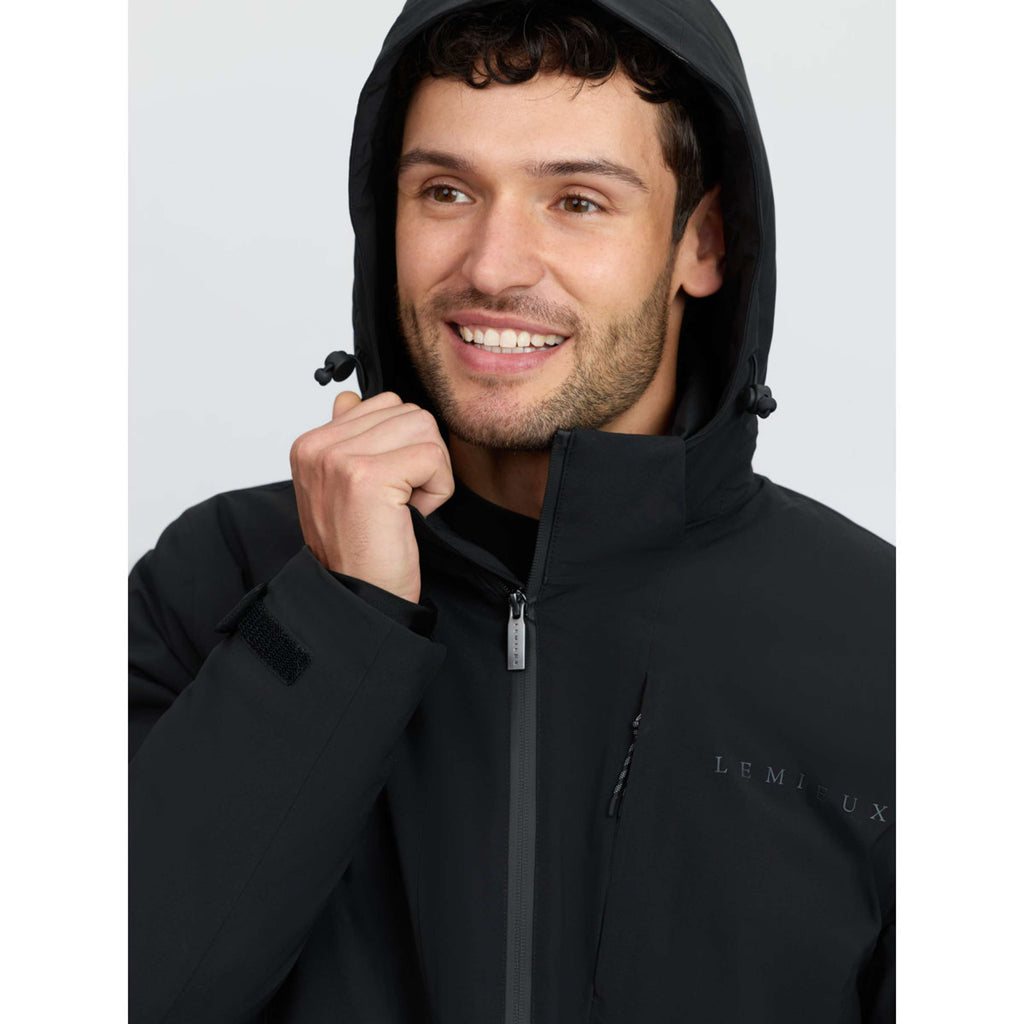 LeMieux Lange Jas Waterproof Training Heren Black